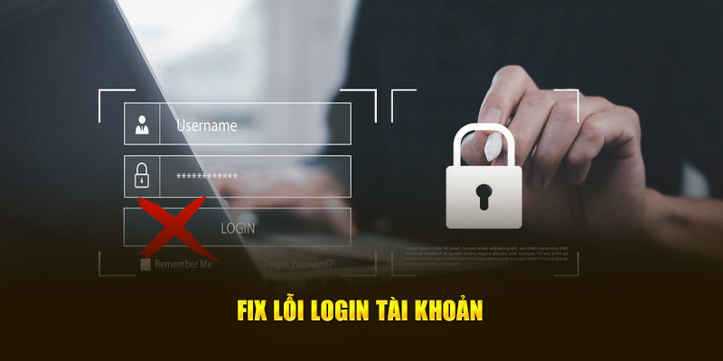 Fix lỗi login tài khoản